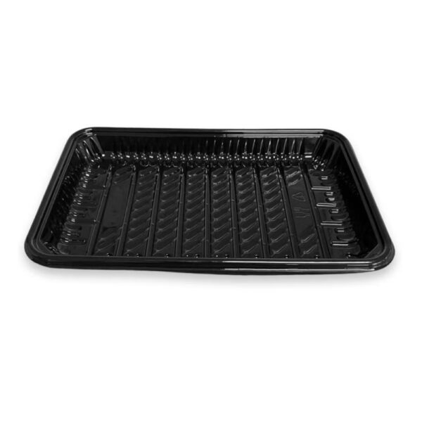PET food grade black tray
